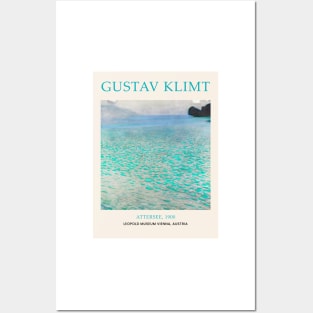 Gustav Klimt Attersee Painting Posters and Art